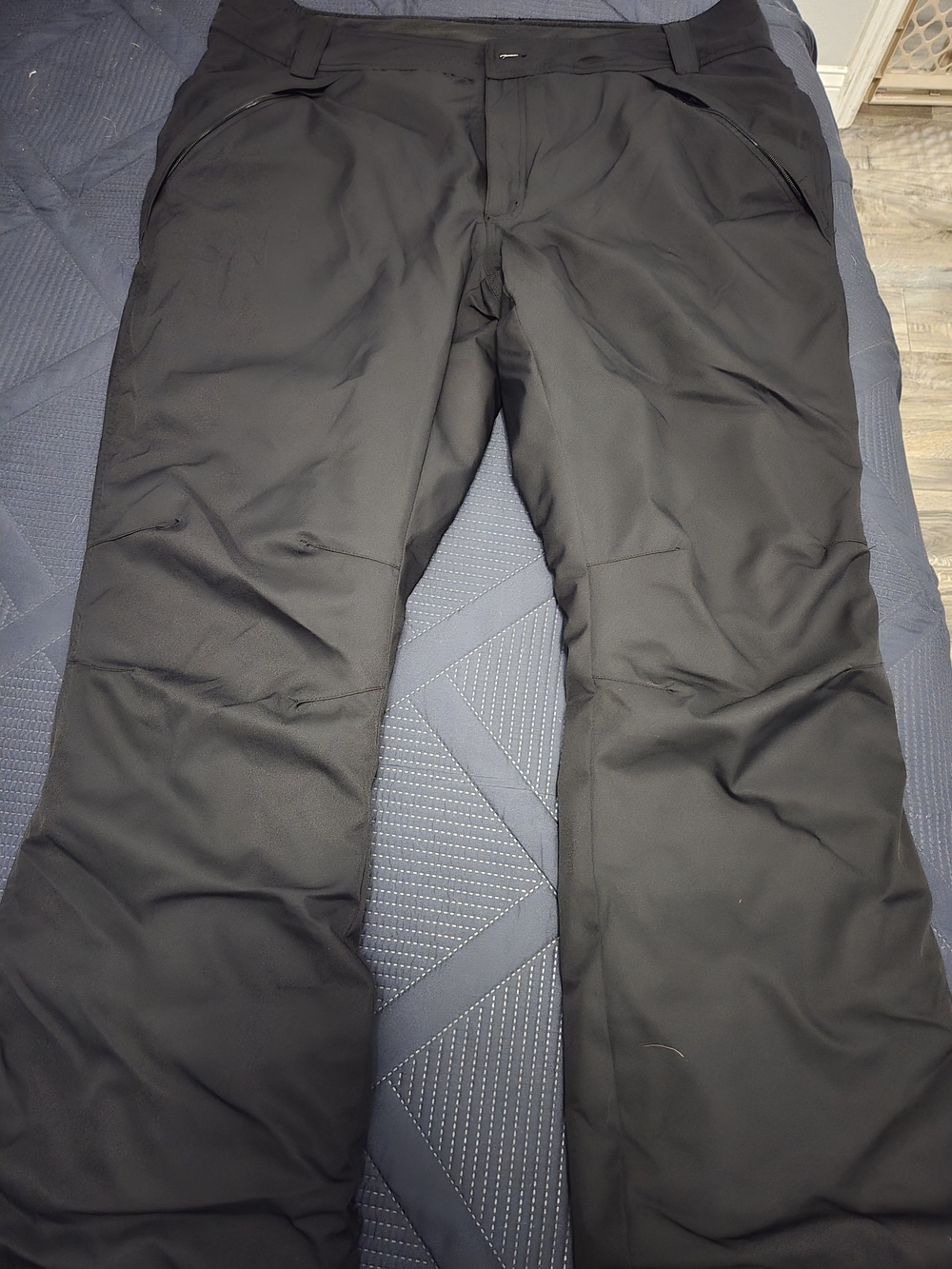 Women's Black Insulated Winter Pants Iceburg Size 2xl